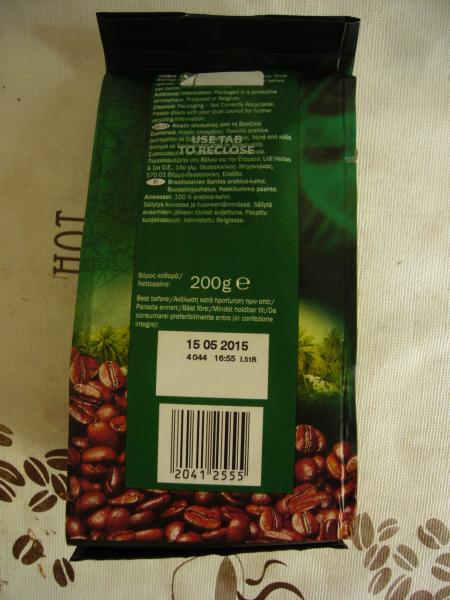 Melangerie - Brazilian Santos 200g - zadní strana